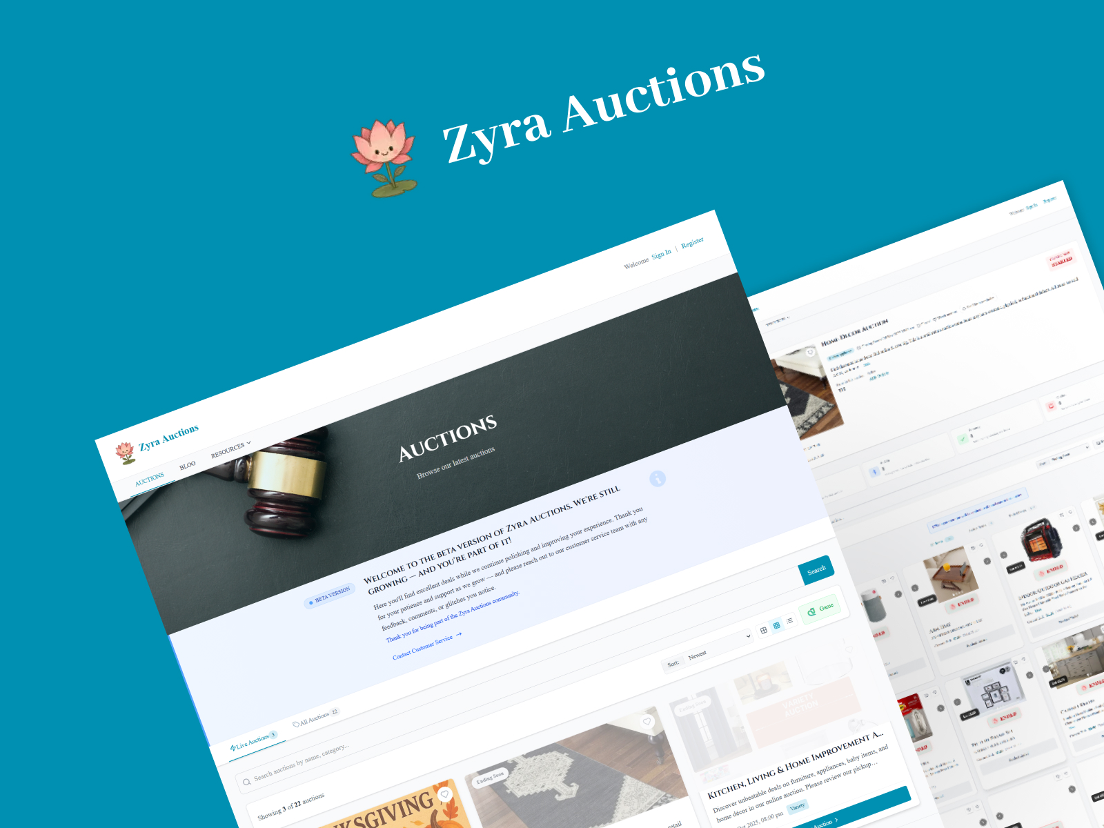 Zyra Auctions – Your Premier Online Auction Platform